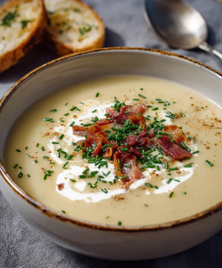 Herzhafte Rinderwürste-Bratkartoffelsuppe – Lecker!
