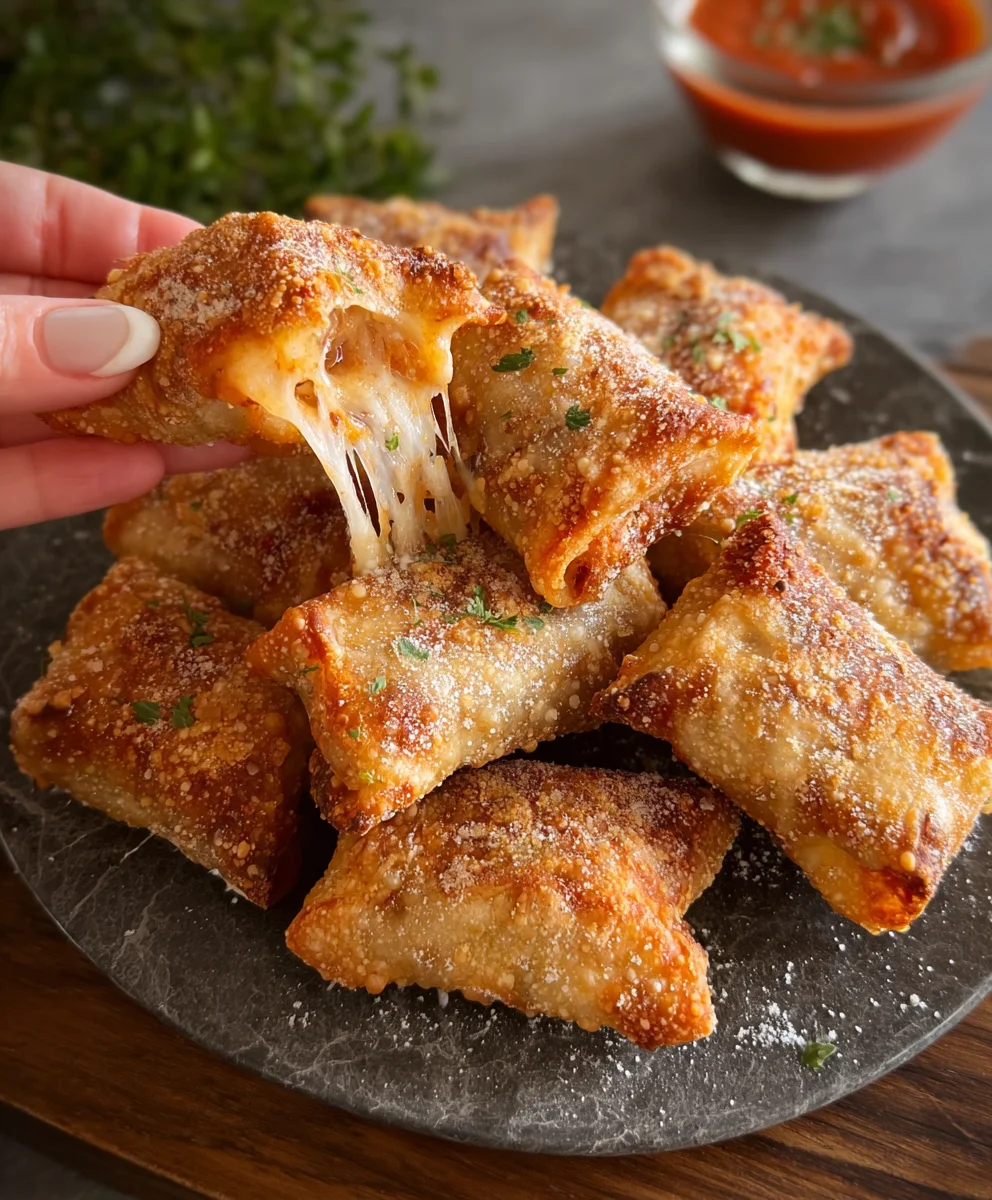 Knusprige Pizza-Rollen: Einfach & Lecker!