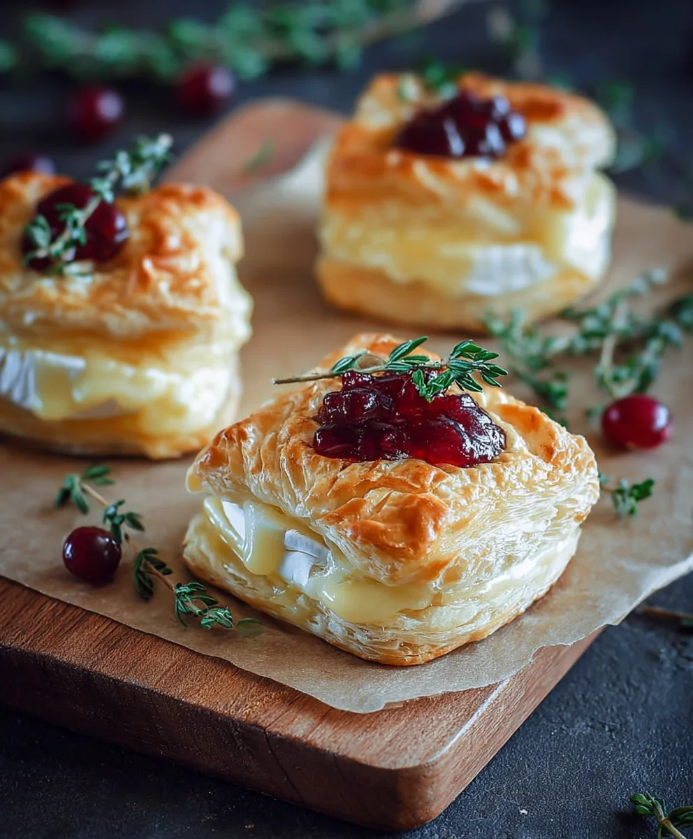 Camembert Blätterteig Häppchen: Einfach & Köstlich