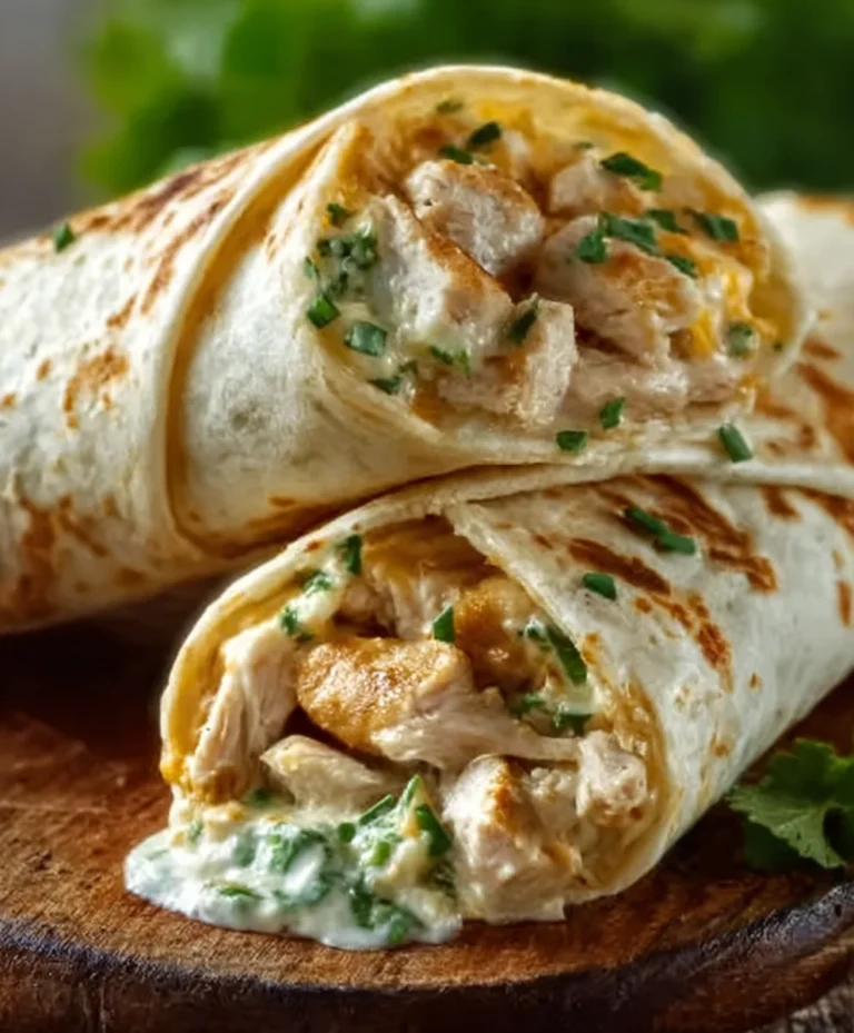 Schnelle Käse-Knoblauch-Rindfleisch-Wraps – Einfach & Lecker
