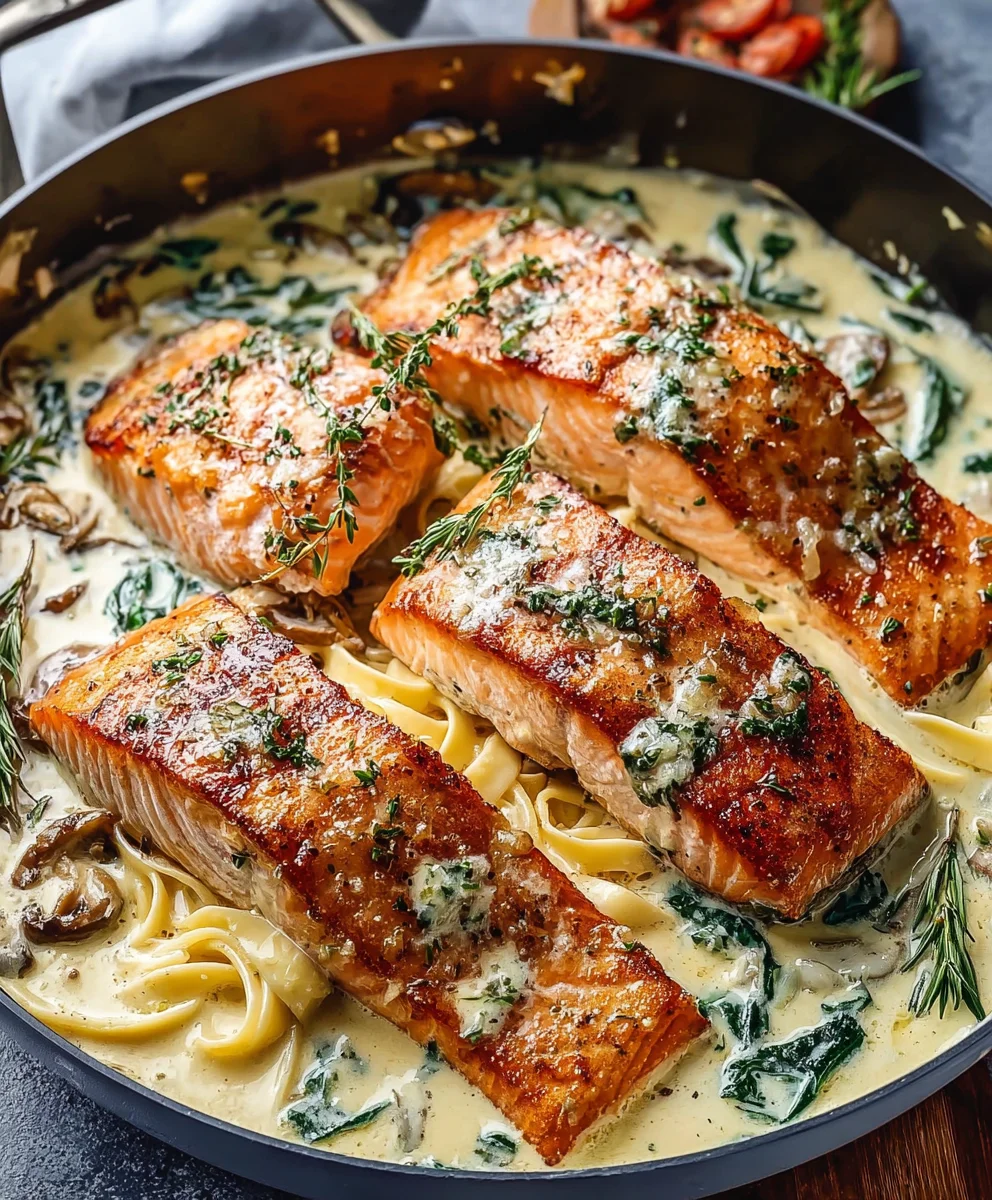 Cremiger Knoblauchbutter Lachs: Einfach & Köstlich