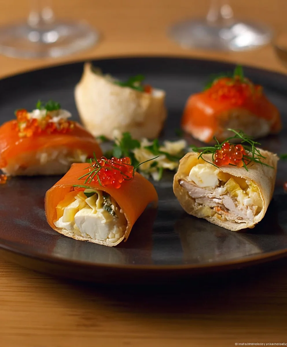 Herrgottsbscheißerle: Schwaben-Sushi mit Linsen, Grombierasalad