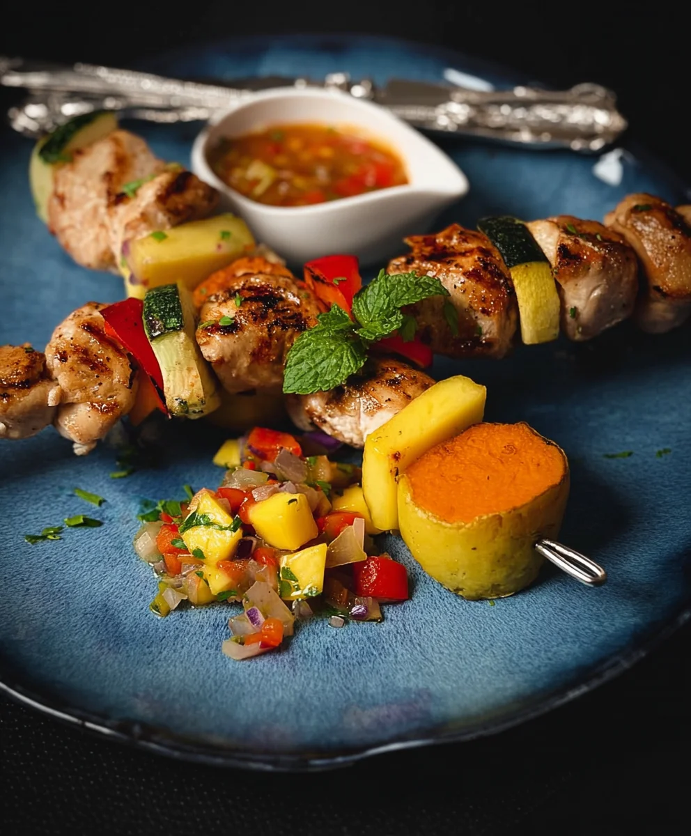 Piratenspieße: Schatz-Rezept mit Huhn, Thunfisch, Mango