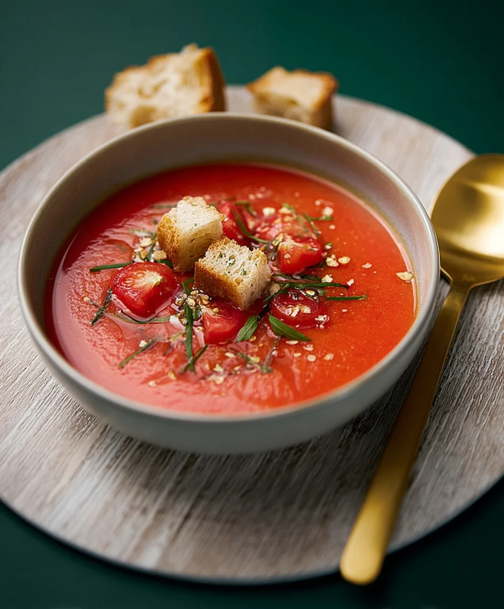 Wassermelonen-Gazpacho & Focaccia: Sommer-Genuss!
