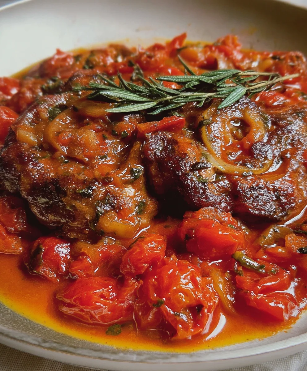 Einfaches Ossobuco Milanese Rindfleisch – Lunapiena