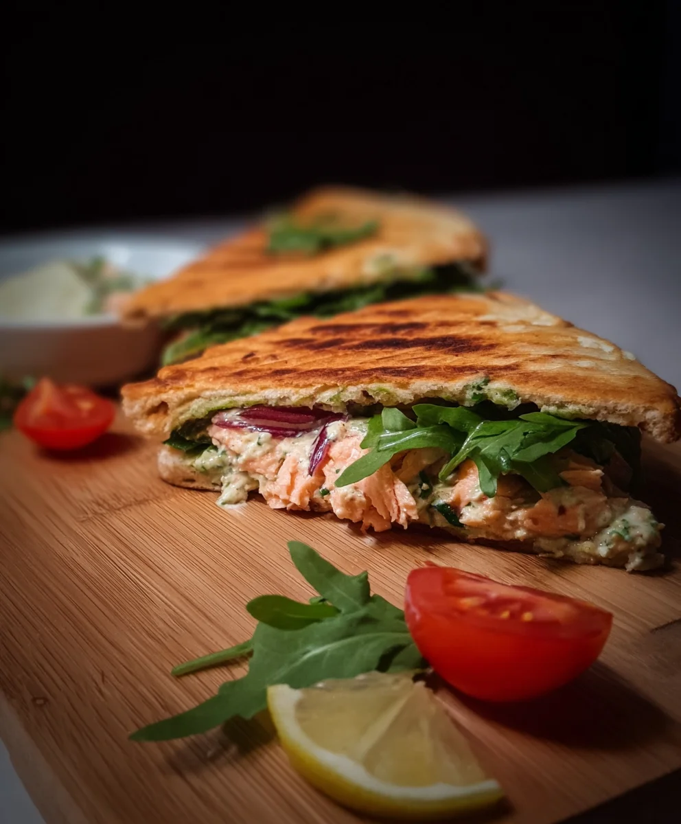 Schneller Lachs-Panini: NikiNikos Blitz-Rezept