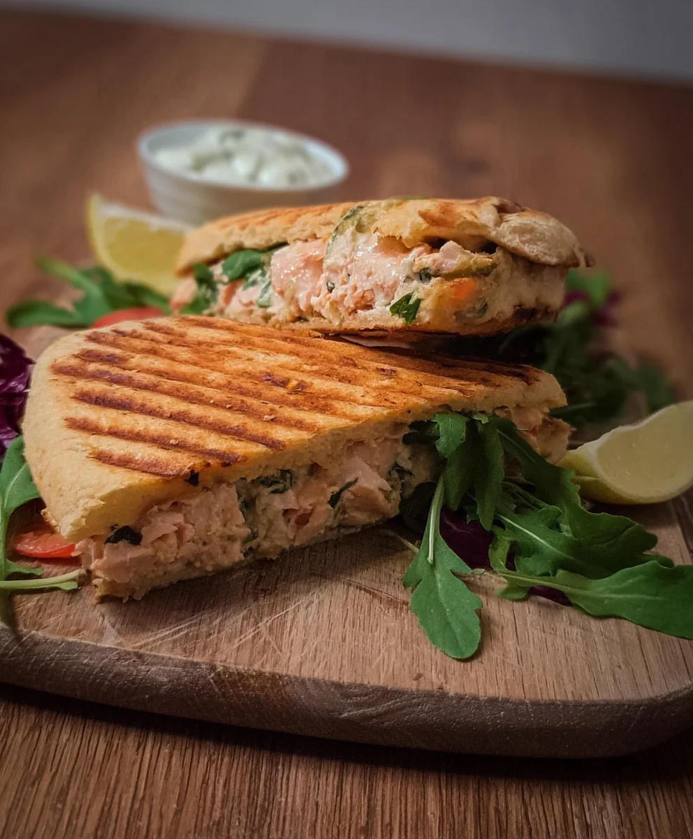 Schneller Lachs-Panini: NikiNikos Blitz-Rezept