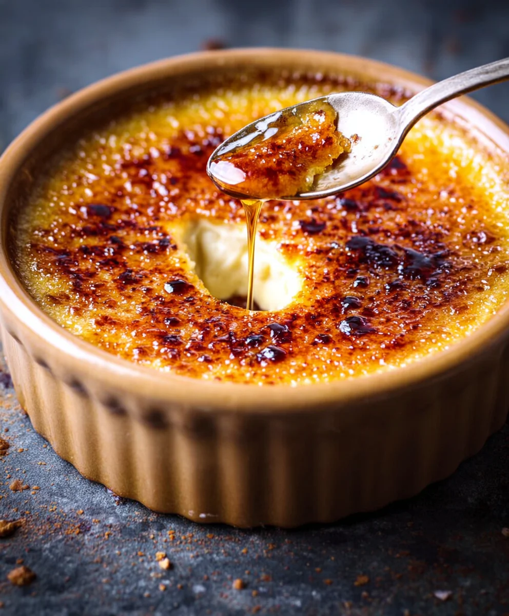 Crème brûlée: Französisches Origin extractal Rezept (ohne Alkohol)