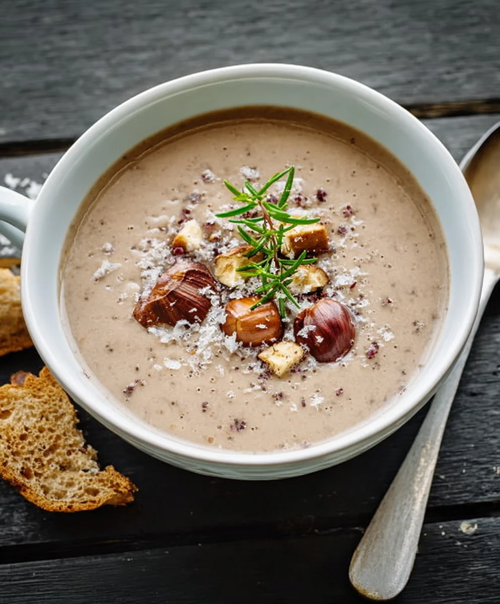 Einfache Maronensuppe: Cremig & köstlich!