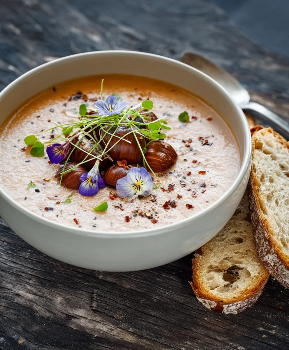 Einfache Maronensuppe: Cremig & köstlich!